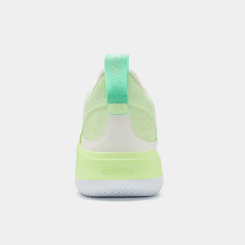 PEAK Basketball Shoes Triangle 2.0 Cushion Sneakers TAICHI Tech Applied ET31907A Acid Green - Image 2