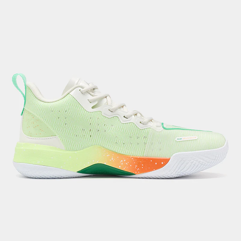 PEAK Basketball Shoes Triangle 2.0 Cushion Sneakers TAICHI Tech Applied ET31907A Acid Green - Image 5