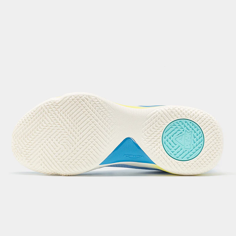 PEAK Basketball Shoes Triangle 2.0 Cushion Sneakers TAICHI Tech Applied ET31907A Blue - Image 4
