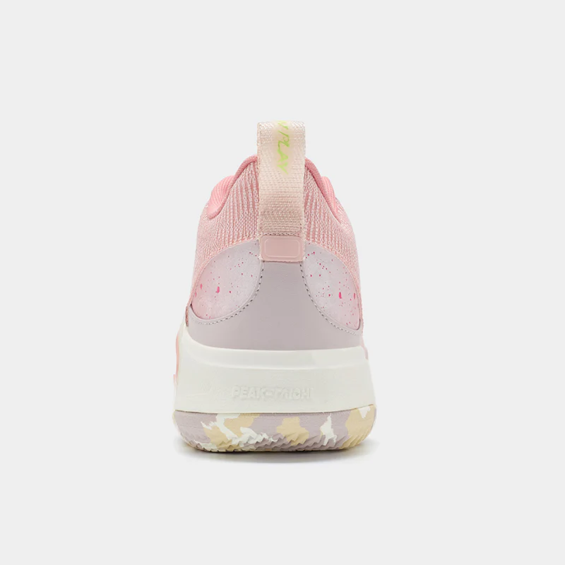 PEAK Basketball Shoes Triangle 2.0 Cushion Sneakers TAICHI Tech Applied ET31907A Pink - Image 2