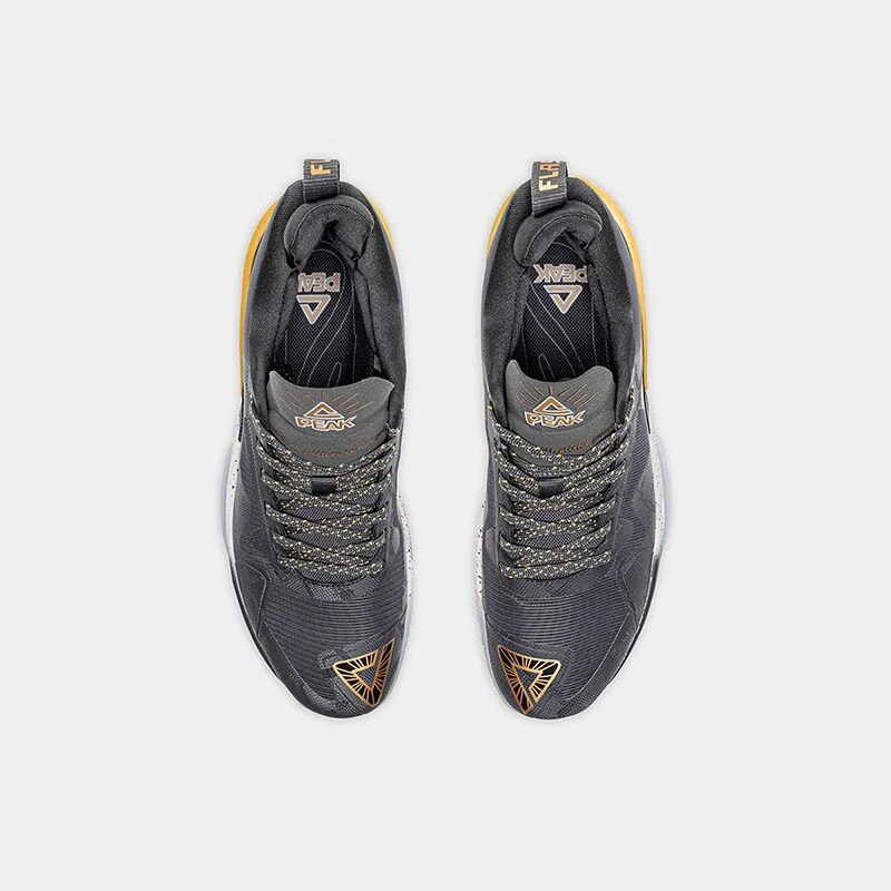 PEAK FLASH 3.0 FLY Men Basketball Shoes TAICHI Sneakers Grey - Image 3