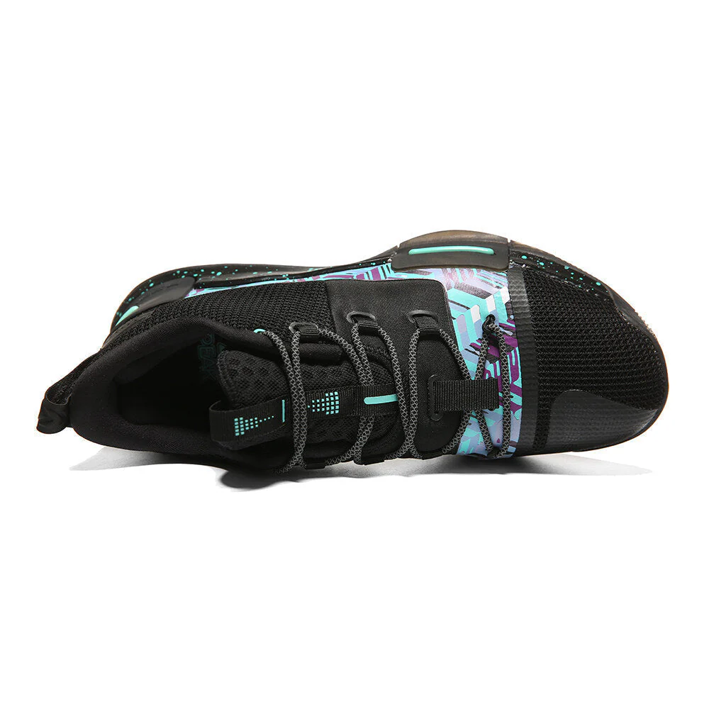 PEAK Flash Lou Williams Basketball Shoes Men Sport Sneaker Black - Image 5