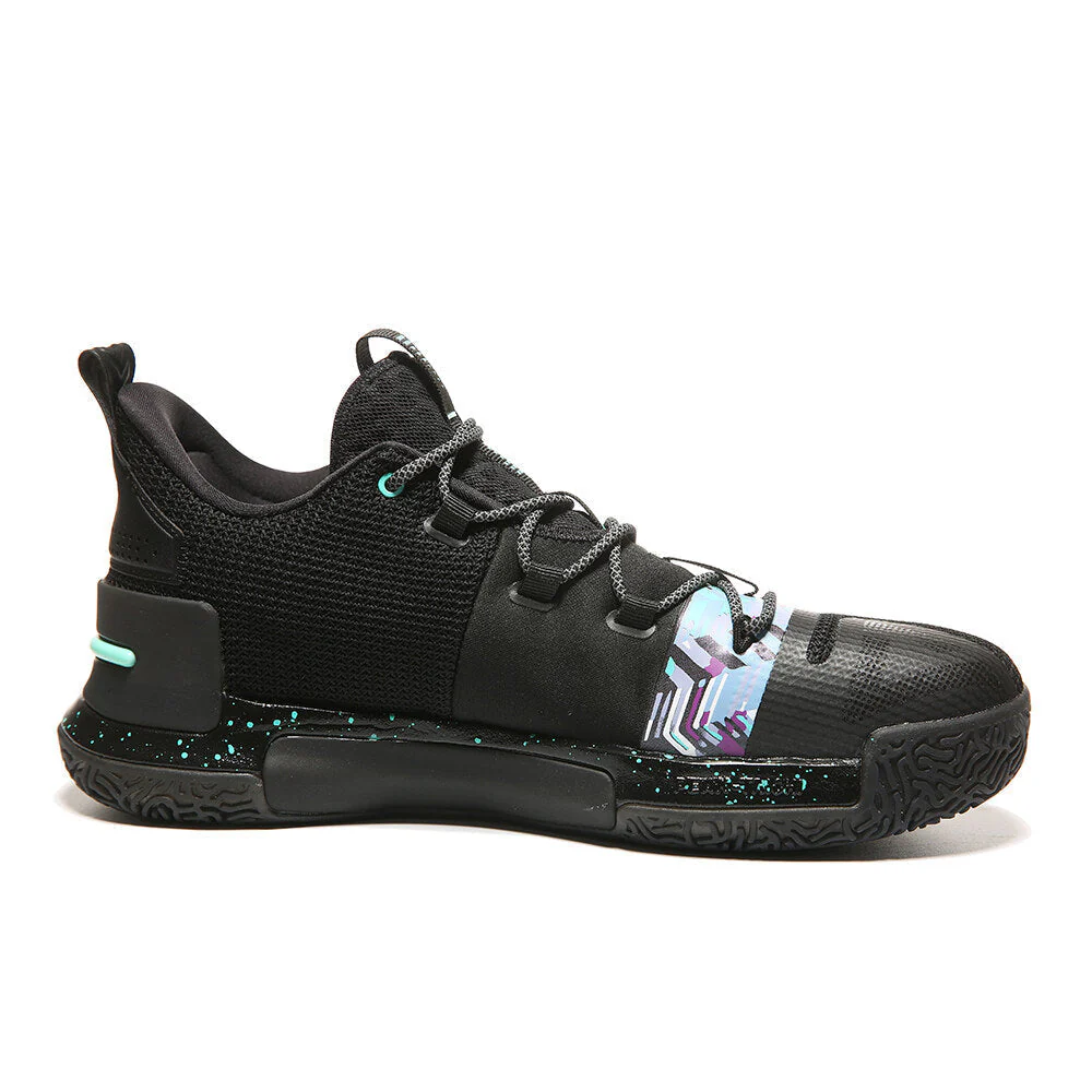 PEAK Flash Lou Williams Basketball Shoes Men Sport Sneaker Black - Image 6