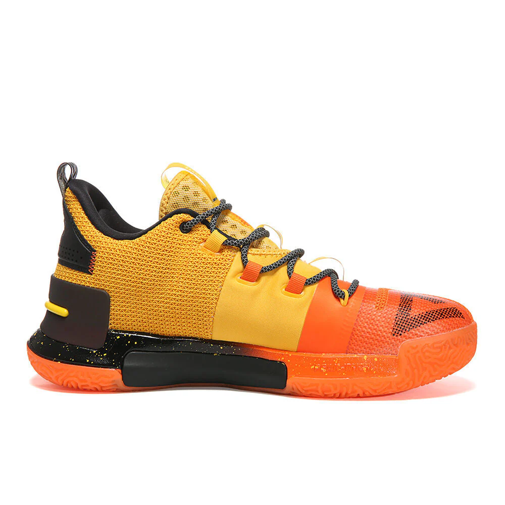 PEAK Flash Lou Williams Basketball Shoes Men Sport Sneaker Orange - Image 3