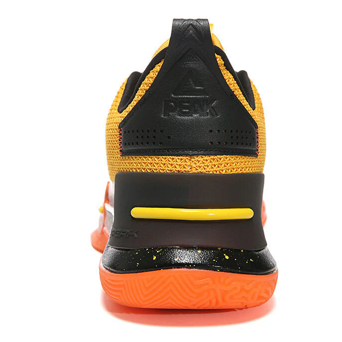 PEAK Flash Lou Williams Basketball Shoes Men Sport Sneaker Orange - Image 4