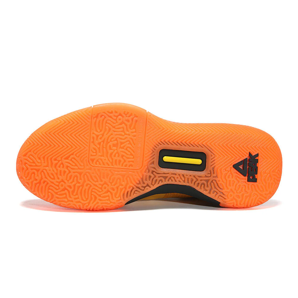 PEAK Flash Lou Williams Basketball Shoes Men Sport Sneaker Orange - Image 5