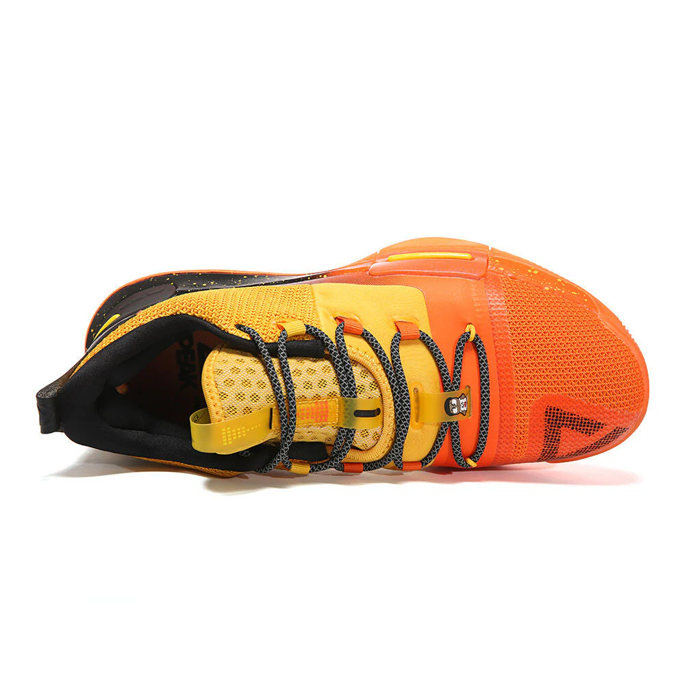 PEAK Flash Lou Williams Basketball Shoes Men Sport Sneaker Orange - Image 6