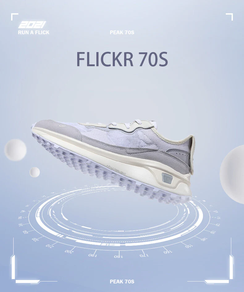 PEAK Flickr Ultralight Men Lightweight Casual Non-slip Wearable Sneakers Mesh Breathable Shoes Sport Shoes for Men E12517E - Image 19
