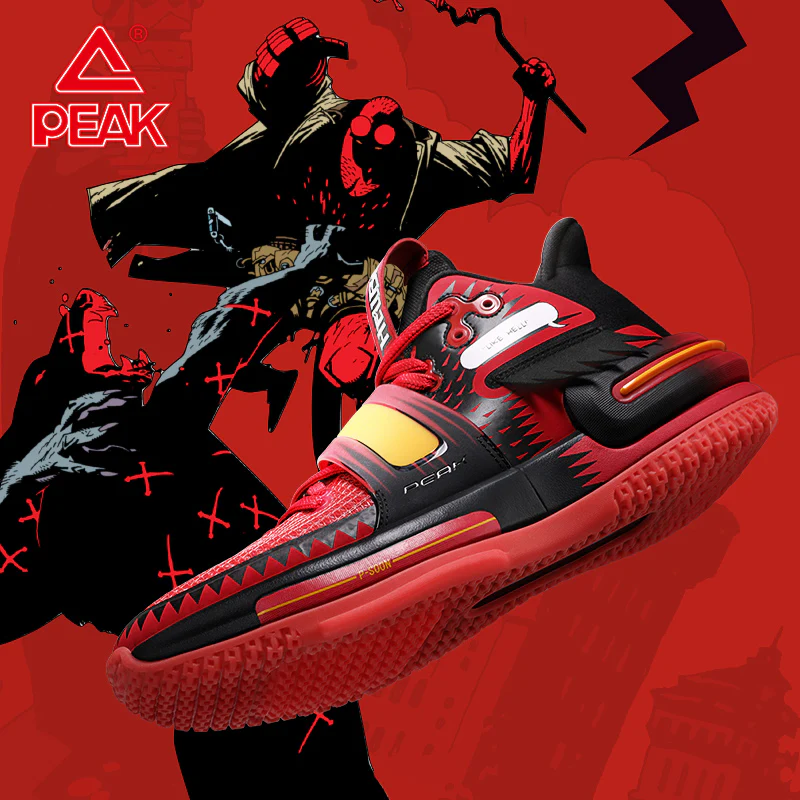 PEAK HELLBOY FLASH 2.0 LIMITED Edition TAICHI Men Pro Non-slip Wearable Sneakers Lightweight Mesh Breathable Basketball Shoes Sport Running Shoes for Men Omnipotent series E04893A - Image 3