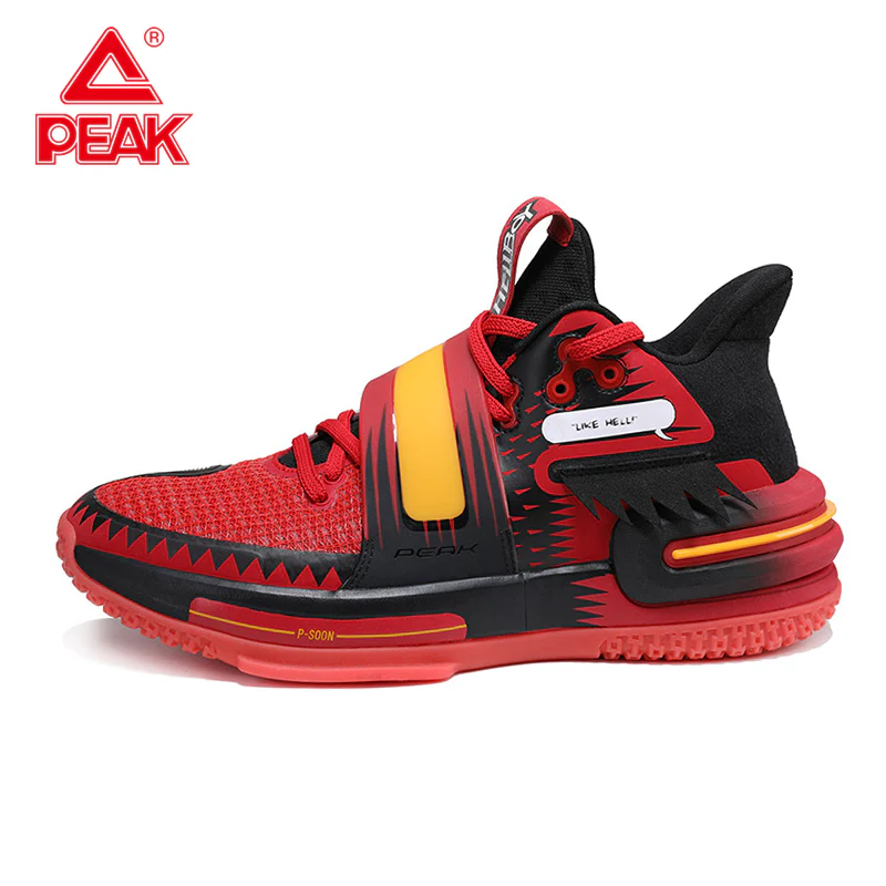 PEAK HELLBOY FLASH 2.0 LIMITED Edition TAICHI Men Pro Non-slip Wearable Sneakers Lightweight Mesh Breathable Basketball Shoes Sport Running Shoes for Men Omnipotent series E04893A - Image 5