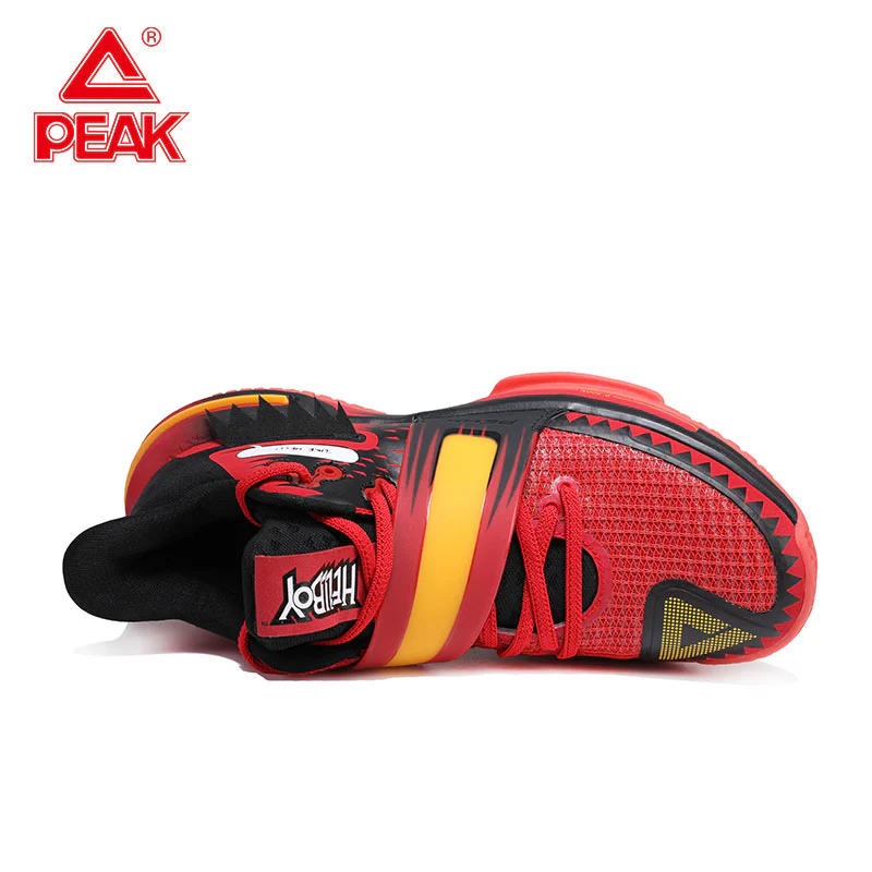 PEAK HELLBOY FLASH 2.0 LIMITED Edition TAICHI Men Pro Non-slip Wearable Sneakers Lightweight Mesh Breathable Basketball Shoes Sport Running Shoes for Men Omnipotent series E04893A - Image 8