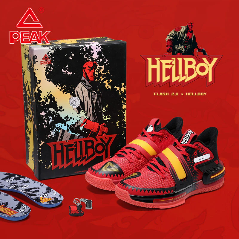 PEAK X HELLBOY Basketball Shoes FLASH 2.0 LIMITED Edition - Image 7