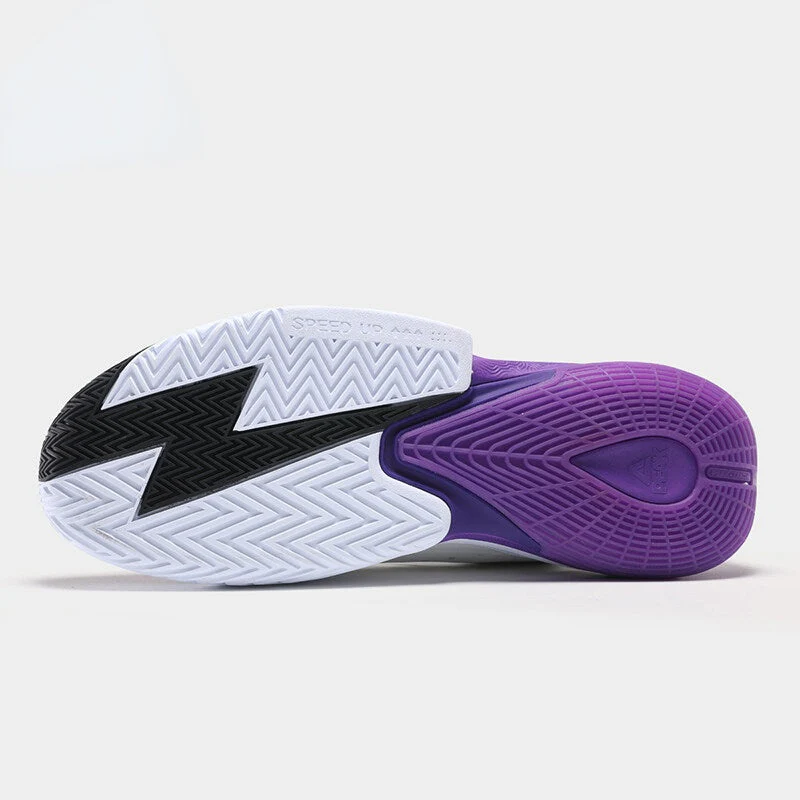 PEAK LIGHTNING Basketball Shoes Men Sneakers TAICHI series Purple - Image 4