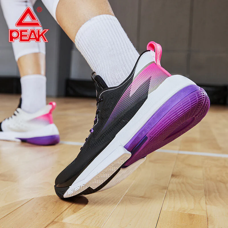 PEAK LIGHTNING Basketball Shoes Men Sneakers TAICHI series Purple - Image 7