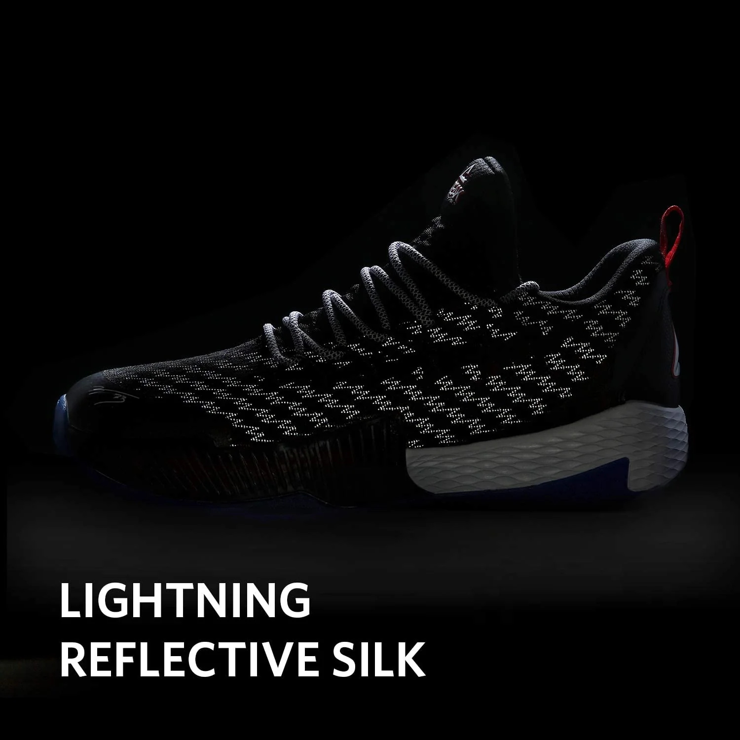 PEAK Lou Williams Basketball Shoes Men Lightning Series Black EW9366A - Image 4