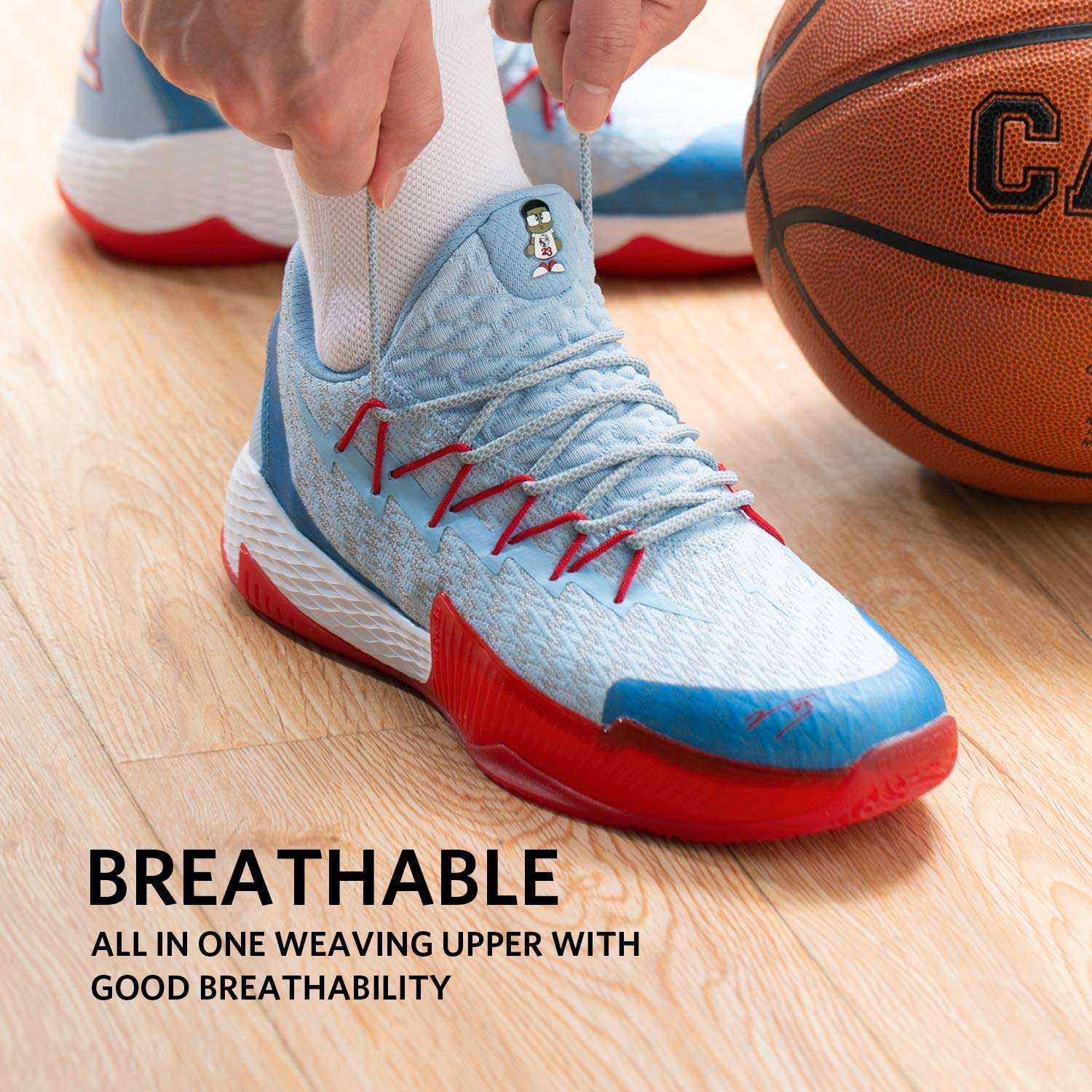 PEAK Lou Williams Basketball Shoes Men Lightning Series Moon EW9366A - Image 6