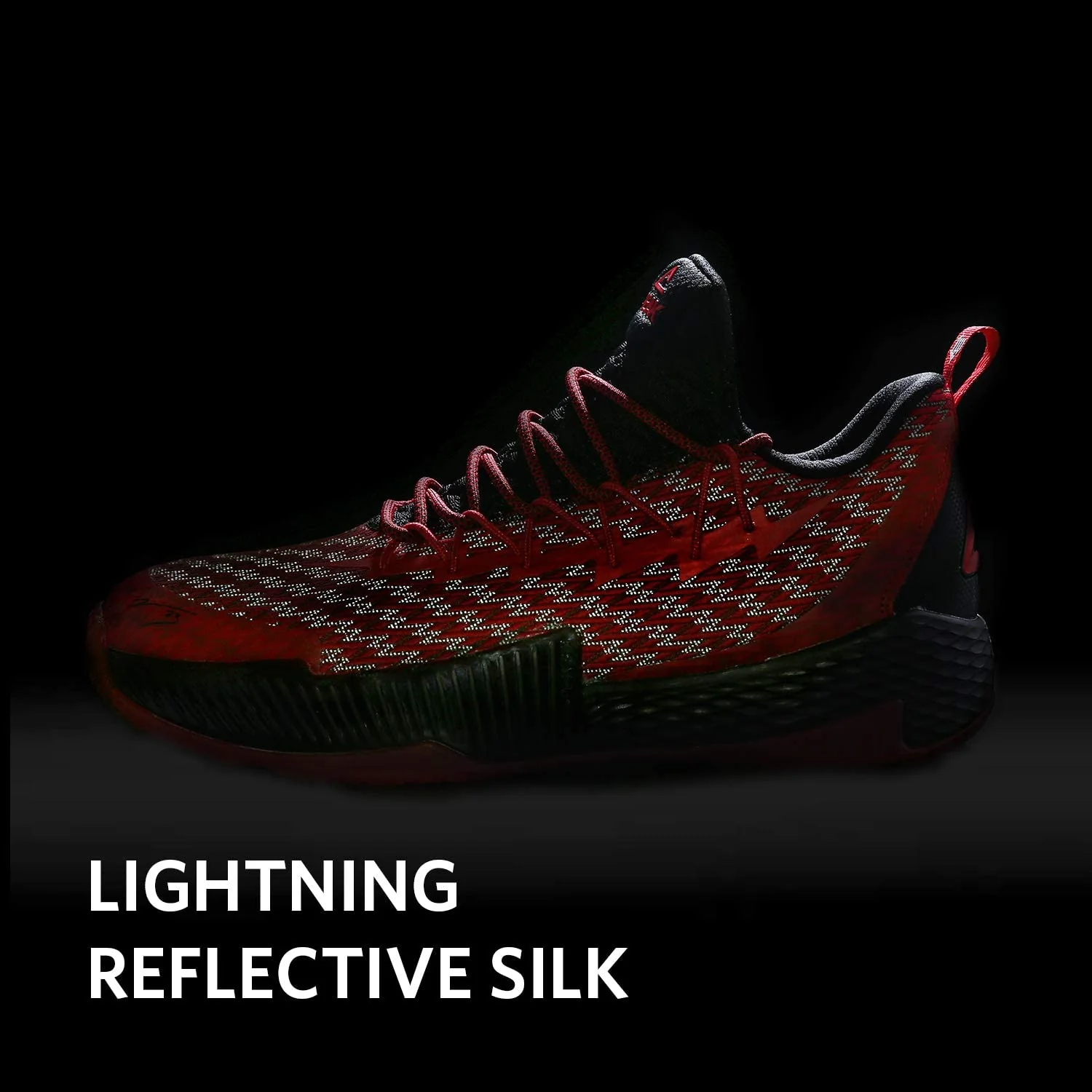 PEAK Lou Williams Basketball Shoes Men Lightning Series Red EW9366A - Image 5