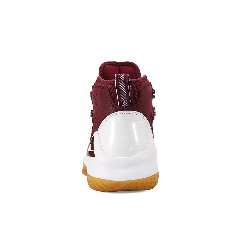 PEAK Men Court Basketball Shoes Cushioning Sneakers Burgundy DA830551 - Image 4