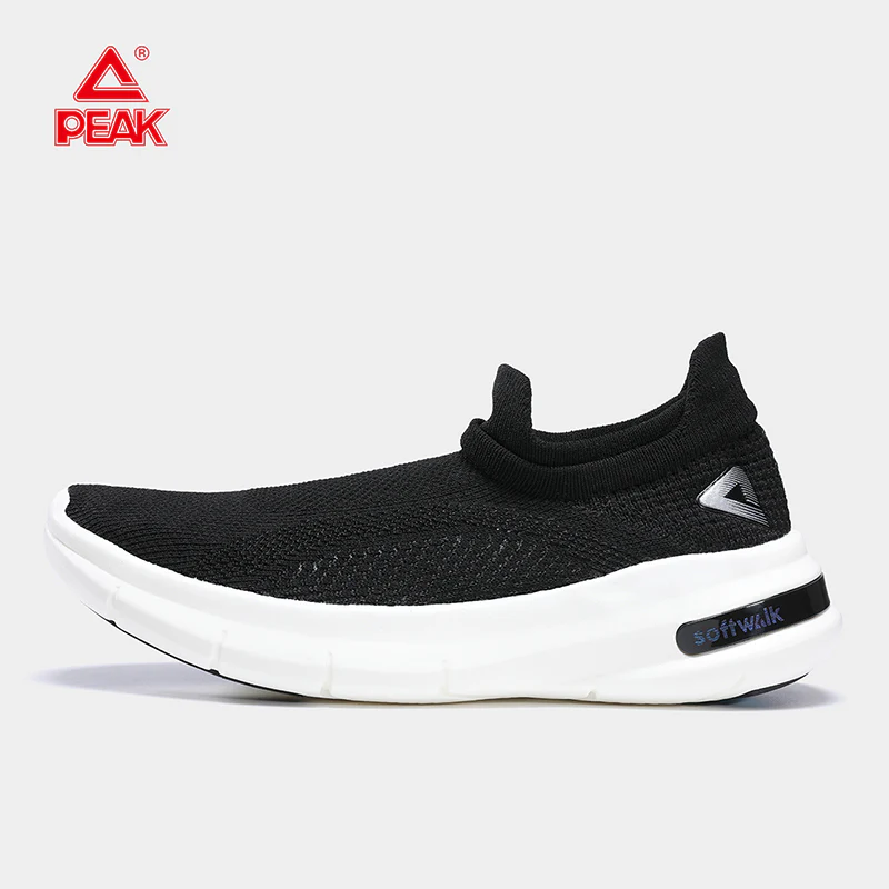 PEAK Men Breathable Walking Shoes Outdoor Lightweight Casual Shoes Comfortable Soft Sole Loafers Men Slip-on Sneakers E222287J - Image 6