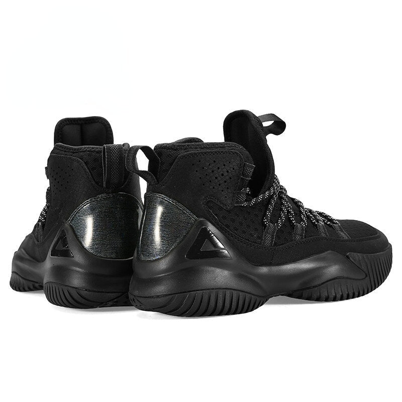 PEAK Men Court Basketball Shoes Cushioning Sneakers Black DA830551 - Image 3