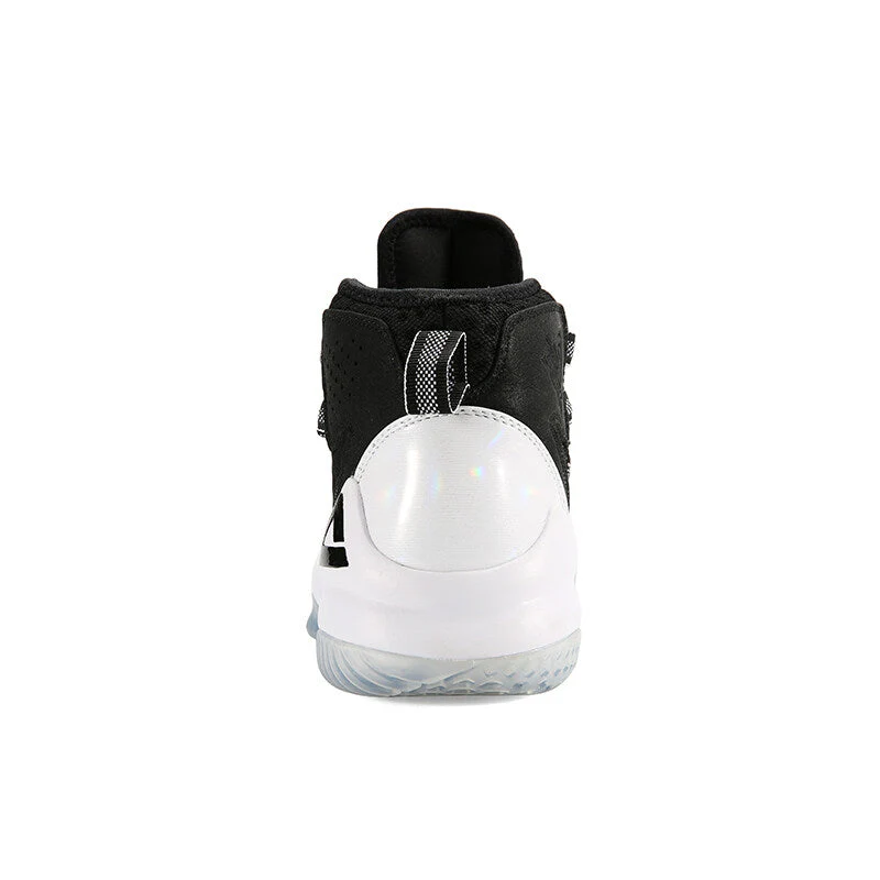 PEAK Men Court Basketball Shoes Cushioning Sneakers Black White DA830551 - Image 4