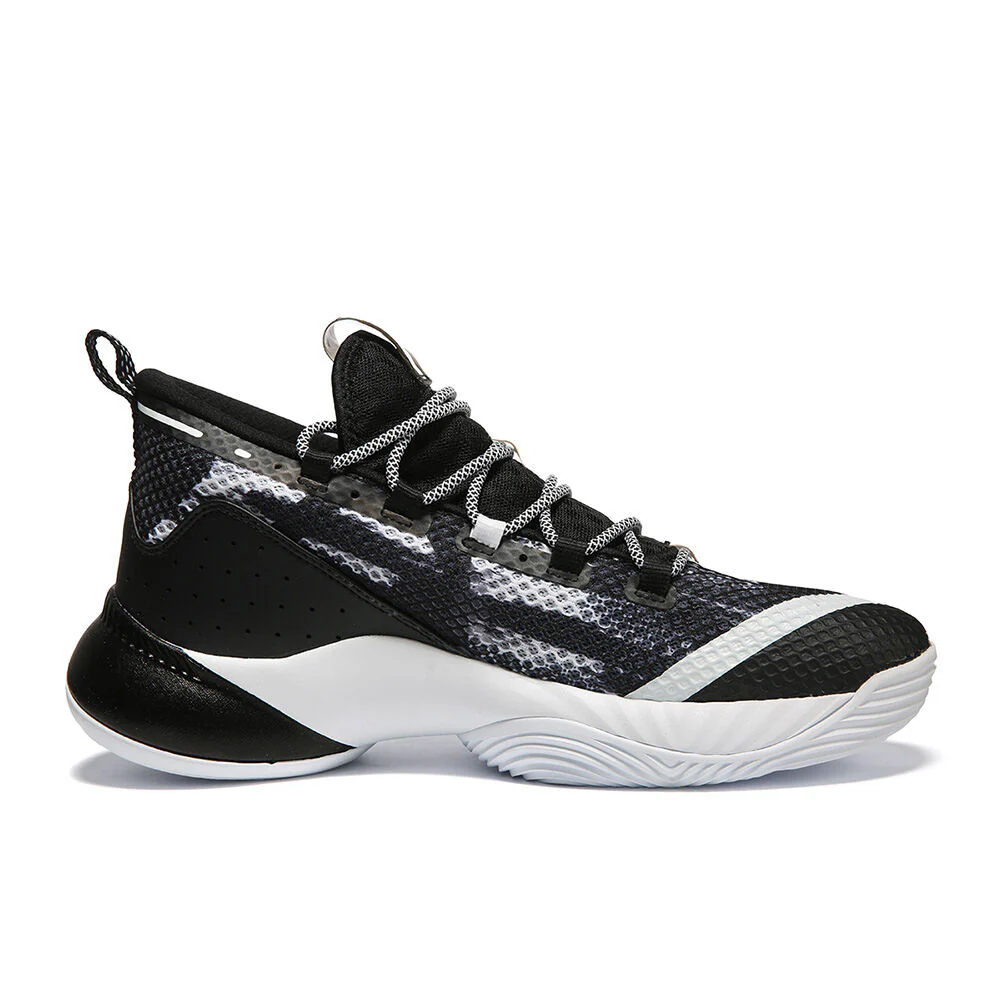 PEAK Basketball Shoes Men Sneakers P-MOTIVE series Black EW02071A - Image 3