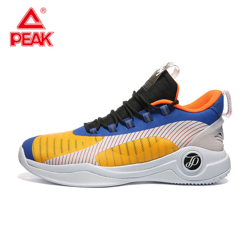 PEAK Sneaker Tony Parker Series Basketball Men Shoes P-MOTIVE Technology Rebound Comfortable Court Sneakers Walking Shoes EW02051A