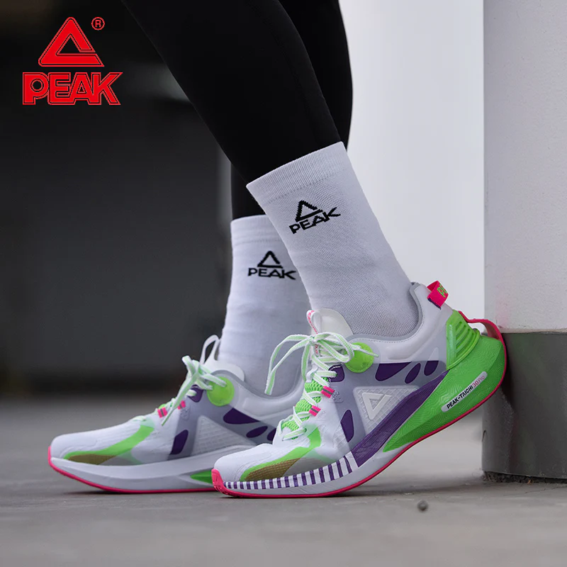 PEAK TAICHI 3.0 Pro Men Cushioning Casual Non-slip Wearable Sneakers Lightweight Mesh Breathable Sport Running Shoes for Men E11727H - Image 4