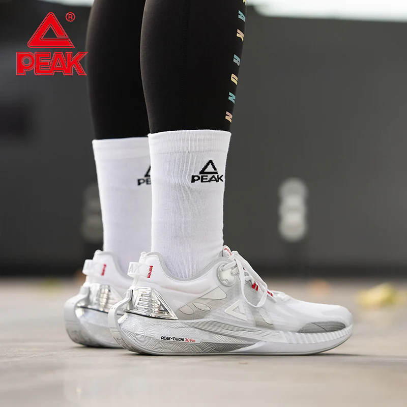 PEAK TAICHI 3.0 Pro Men Cushioning Casual Non-slip Wearable Sneakers Lightweight Mesh Breathable Sport Running Shoes for Men E11727H - Image 5