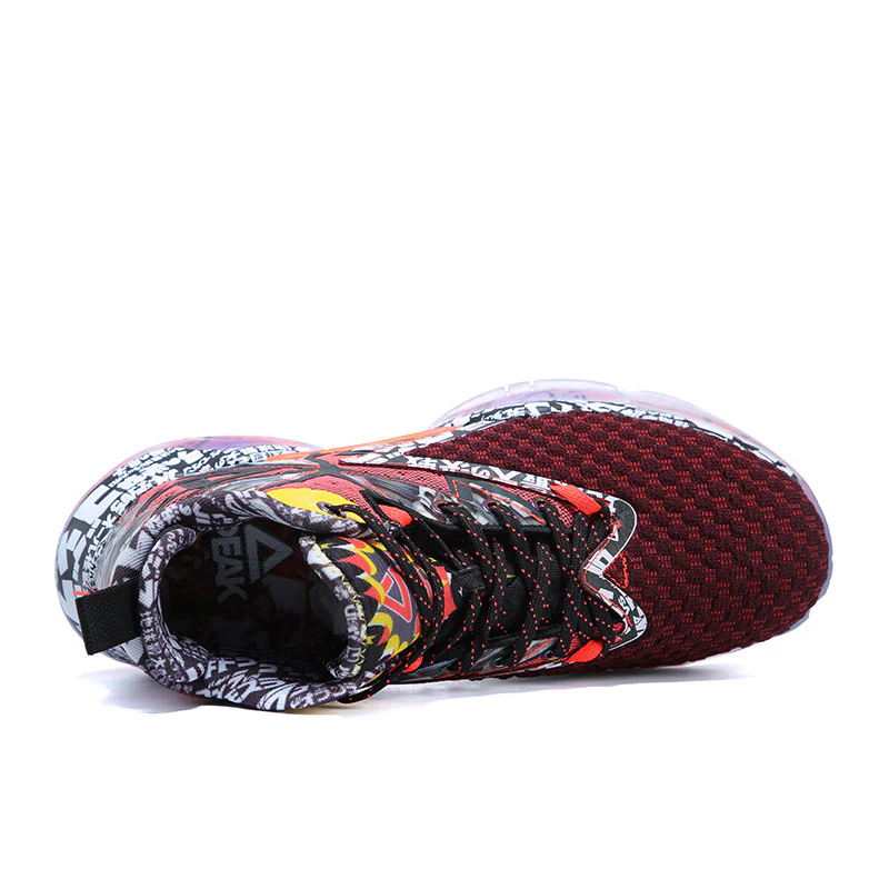 Peak TAICHI Basketball Shoes Men's Breathable Mesh Sneakers Non-Slip Wear-Resistant Sports Shoes Men Outdoor High-Top Basketball Shoes E03541A - Image 4