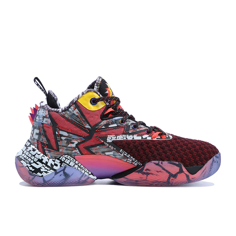 Peak TAICHI Basketball Shoes Men's Breathable Mesh Sneakers Non-Slip Wear-Resistant Sports Shoes Men Outdoor High-Top Basketball Shoes E03541A - Image 5