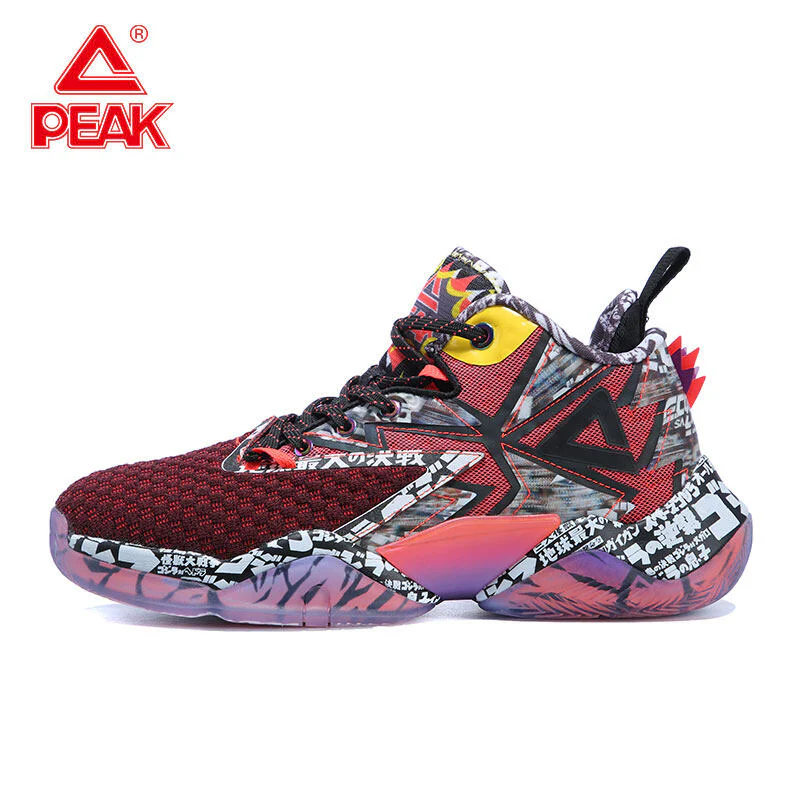 Peak TAICHI Basketball Shoes Men's Breathable Mesh Sneakers Non-Slip Wear-Resistant Sports Shoes Men Outdoor High-Top Basketball Shoes E03541A - Image 6