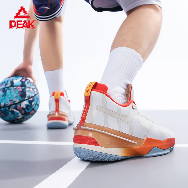 PEAK TAICHI FLASH 3.0 FLY Men Pro Non-slip Wearable Sneakers Lightweight Mesh Breathable Basketball Shoes for Men Practical series E14913A - Image 4
