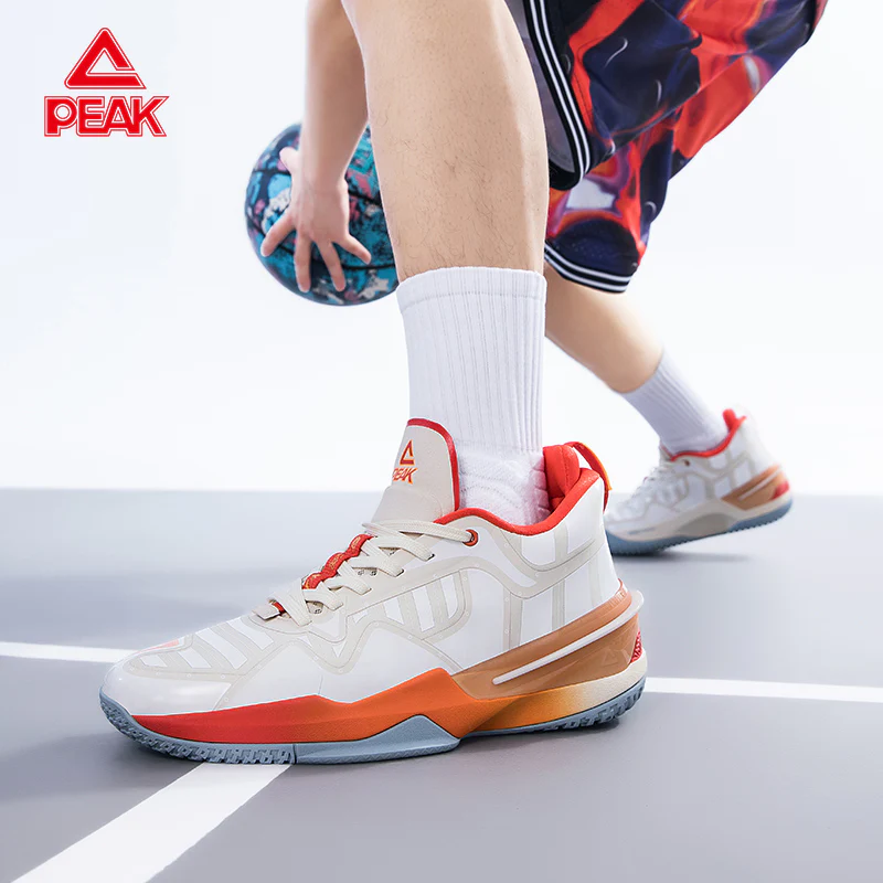 PEAK TAICHI FLASH 3.0 FLY Men Pro Non-slip Wearable Sneakers Lightweight Mesh Breathable Basketball Shoes for Men Practical series E14913A - Image 5
