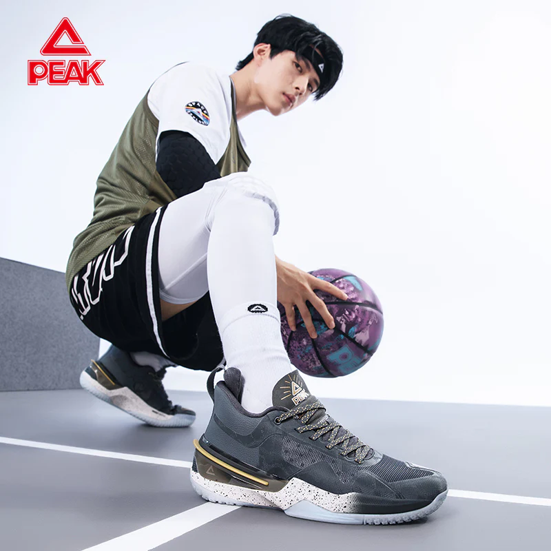 PEAK TAICHI FLASH 3.0 FLY Men Pro Non-slip Wearable Sneakers Lightweight Mesh Breathable Basketball Shoes for Men Practical series E14913A - Image 6