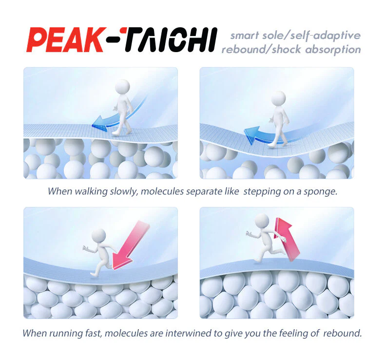 PEAK FLASH 3.0 FLY Men Basketball Shoes TAICHI Sneakers Beige - Image 9