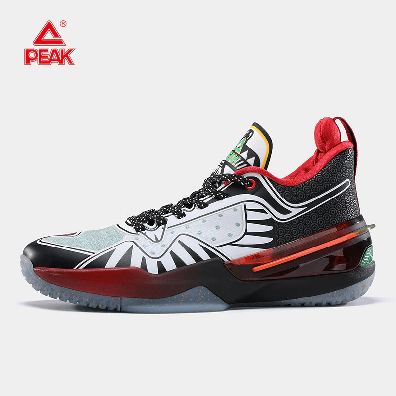 Peak Taichi Flash 3.0 Kite Basketball Shoes Men's Breathable Lightweight Sneakers Outdoor Non-slip Wear-resistant Sports Shoes E14903A - Image 9
