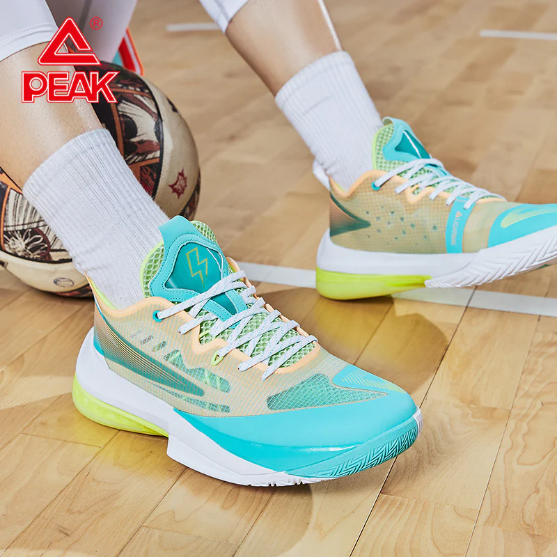 PEAK TAICHI LIGHTNING Men Non-slip Wearable Lightweight Mesh Breathable Basketball Shoes Sport Sneakers Speed series E12661A - Image 4