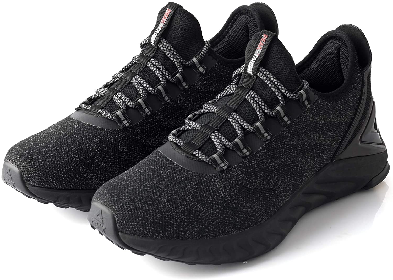 PEAK TAICHI Running Shoes Men Adaptive Smart Cushioning Trainers King Series Light Grey - Image 12