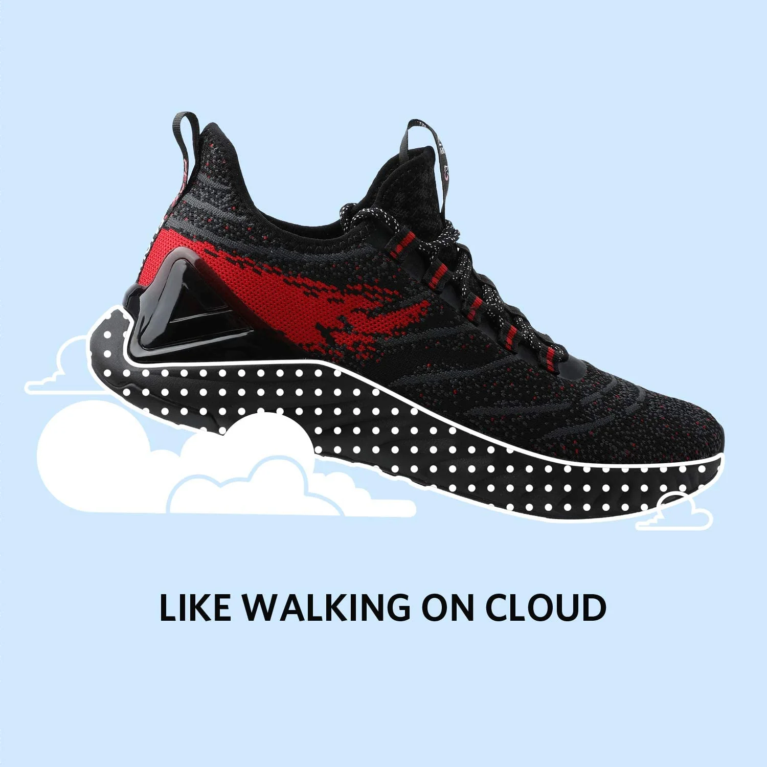 PEAK TAICHI Running Shoes Men Adaptive Smart Cushioning Trainers King Series Light Grey - Image 15