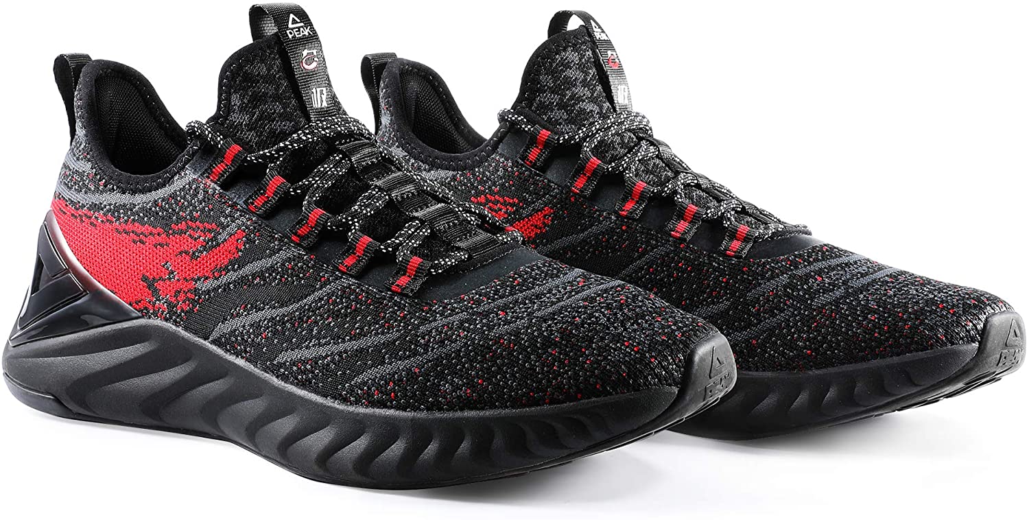 PEAK TAICHI Running Shoes Men Adaptive Smart Cushioning Trainers King Series Light Grey - Image 16