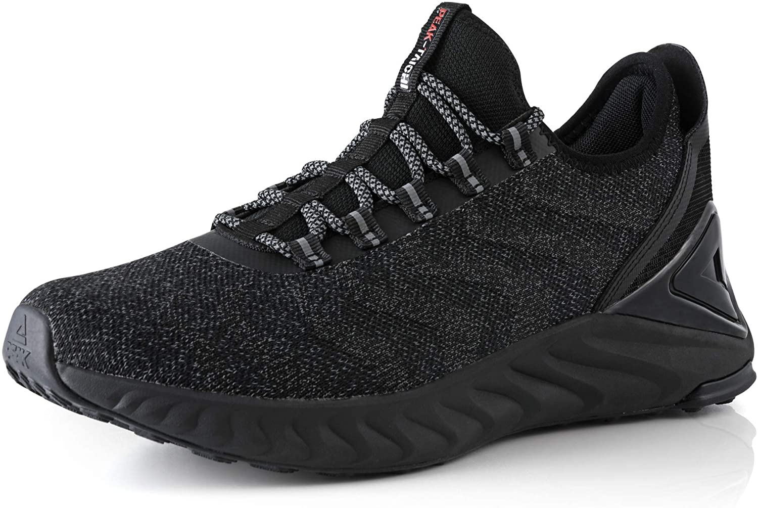 PEAK TAICHI Running Shoes Men Adaptive Smart Cushioning Trainers King Series Light Grey - Image 7
