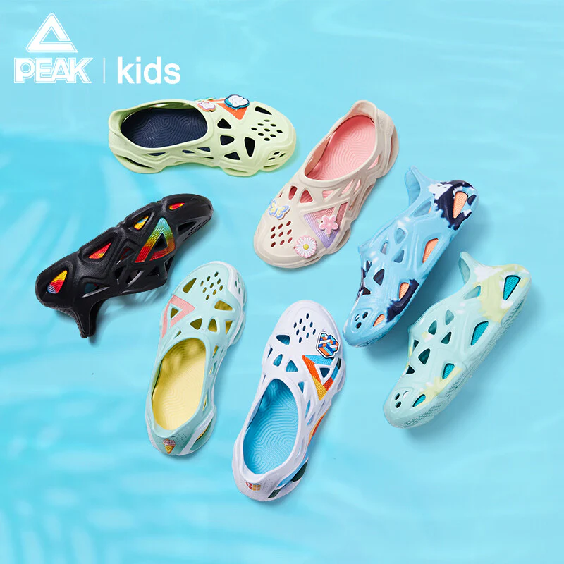 Peak Taichi Sandals Fashion Breathable Hole Shoes Unisex Casual Outdoor Beach Shoes Lightweight Sport Sandals EKT2297L - Image 35