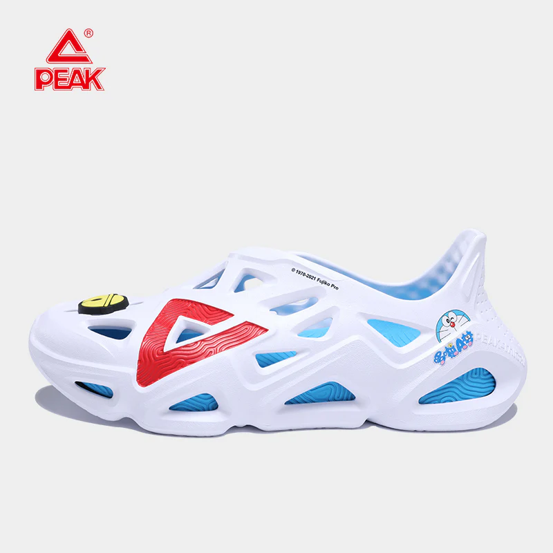 PEAK TAICHI Sandals Men's Hole Shoes Summer Outdoor Beach Shoes Men Breathable Light Walking Shoes E13005L