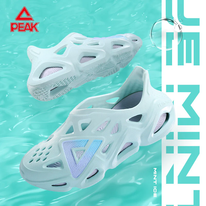 Peak Taichi Sandals Women's Non-slip Sports Sandals Outdoor Lightweight Hole Shoes Women Casual Beach Shoes E13312L - Image 7