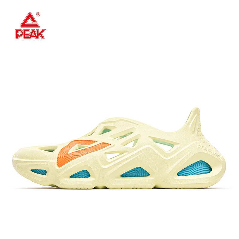 PEAK TAICHI Summer Shoes Men's Lightweight Sandals Breathable Casual Shoes Beach Hole Shoes For Men E12035L