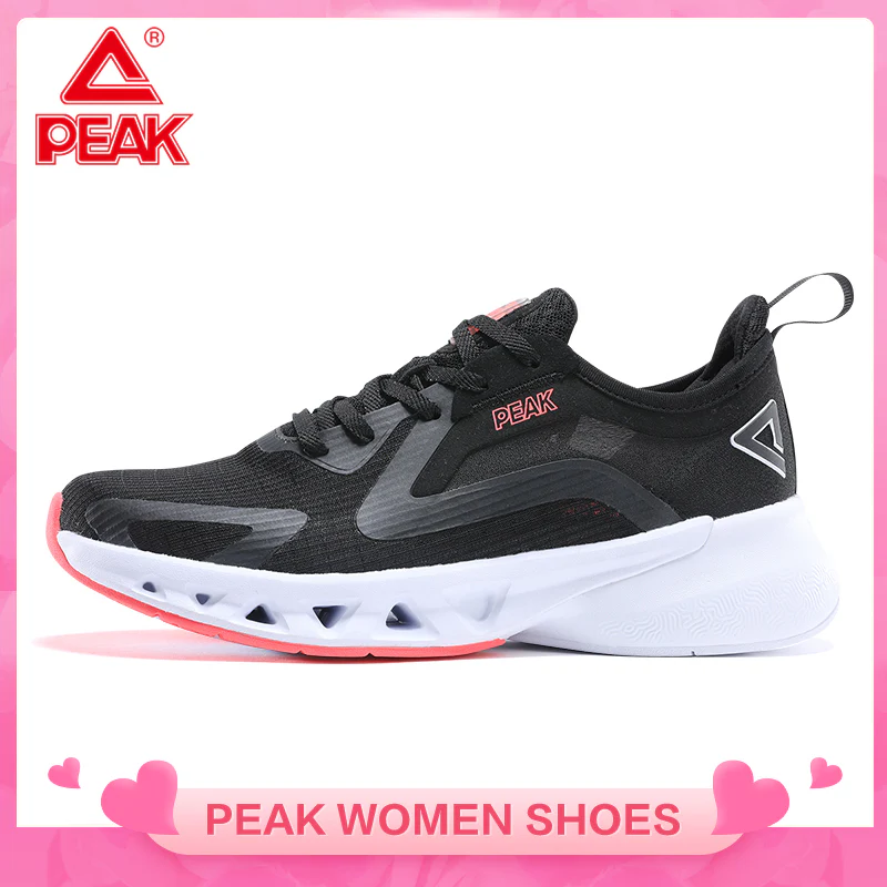 PEAK TAICHI Ultralight Women Casual Non-slip Wearable Sneakers Lightweight Mesh Breathable Sport Running Shoes for Women YUEPAO series EW12268H - Image 7