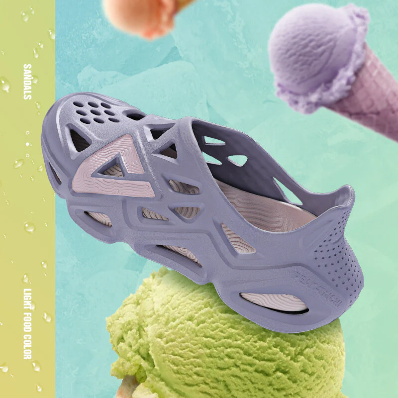 PEAK TAICHI Women Summer Casual Sport Sandals Outdoor Waterproof Beach Shoes Women Lightweight Hole Shoes ET22858L - Image 13