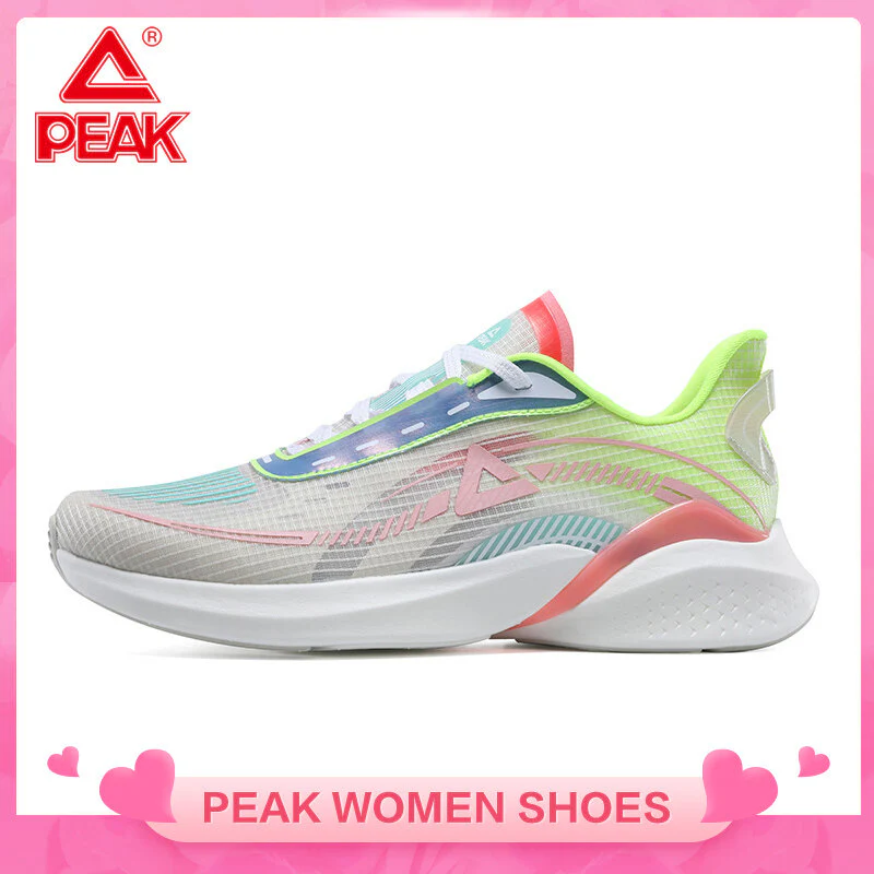 PEAK Women Ultralight 002 Casual Non-slip Wearable Lightweight Mesh Breathable Sneakers Shoes Sport Running Shoes for Women Ultralight series EW12528H - Image 7
